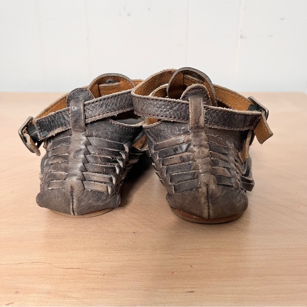 BED|STU Brown Leather Sandals - Picture 5 of 10